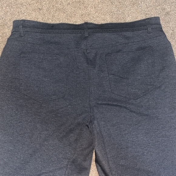 Chico’s Peyton So Slimming Stretch Pants Gray 2.5 / 14 Short - Picture 6 of 9